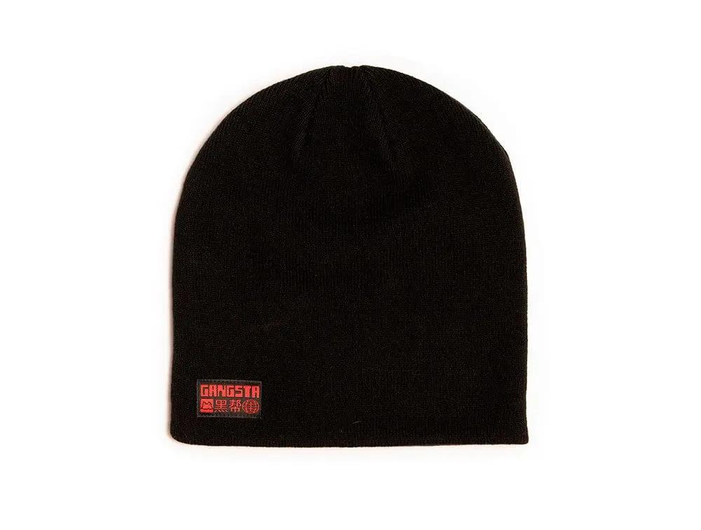 Beanie Gangsta Single Unisex Negro