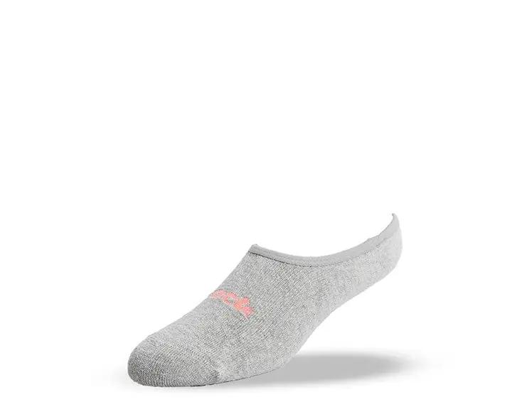 Calcetin Invisible Block No Show Unisex Gris Melange