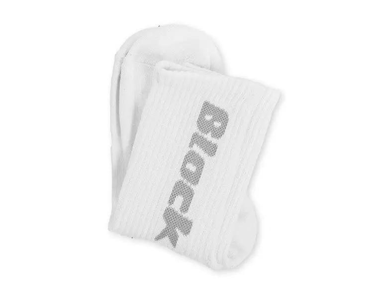 Calcetin Largo Block Unisex Blanco