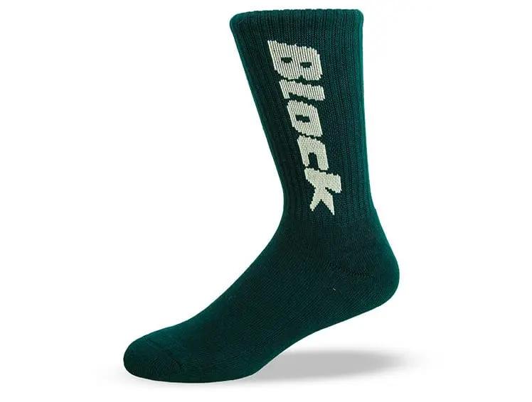 Calcetin Largo Block Unisex Verde