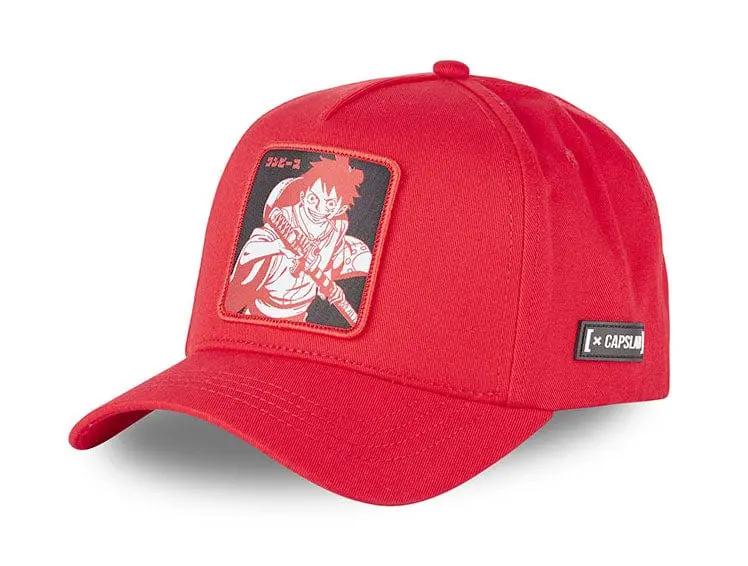 Jockey Capslab One Piece Luffy Unisex Rojo