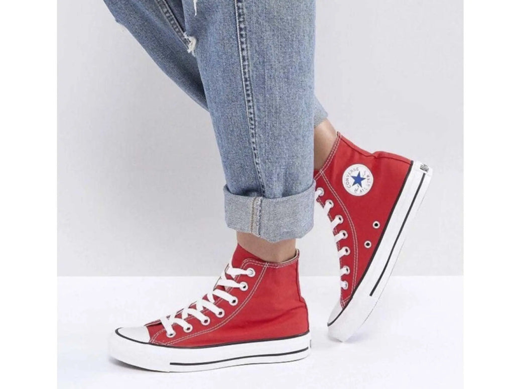 Zapatilla Converse Chuck Taylor Hi Hombre Rojo
