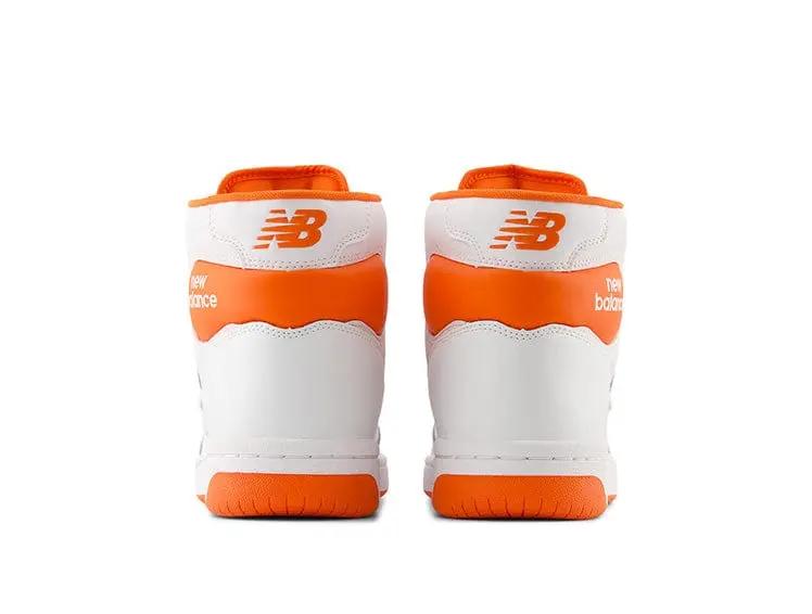 Zapatilla New Balance 480 Hombre Blanco Naranjo