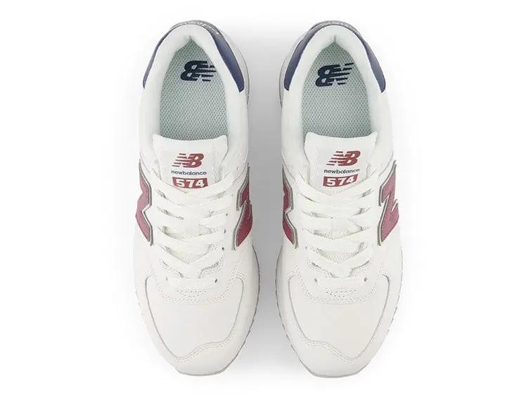 Zapatilla New Balance 574 Stacked Mujer Blanco