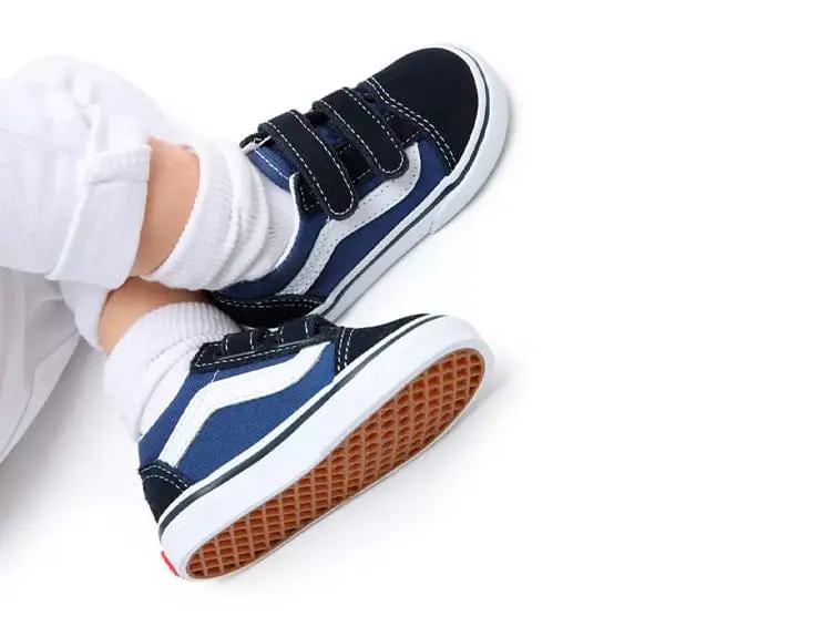Zapatilla Vans Old Skool Infantil Azul