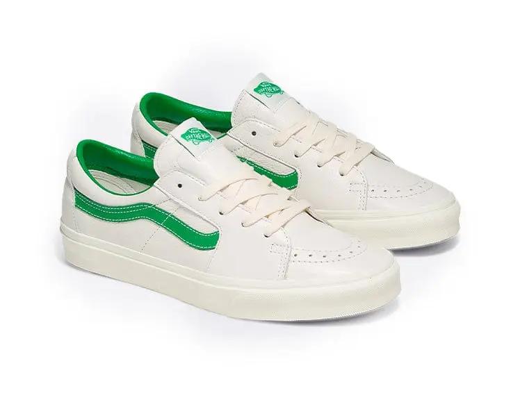 Zapatilla Vans Sk8-Low Vintage Leather Hombre Blanco