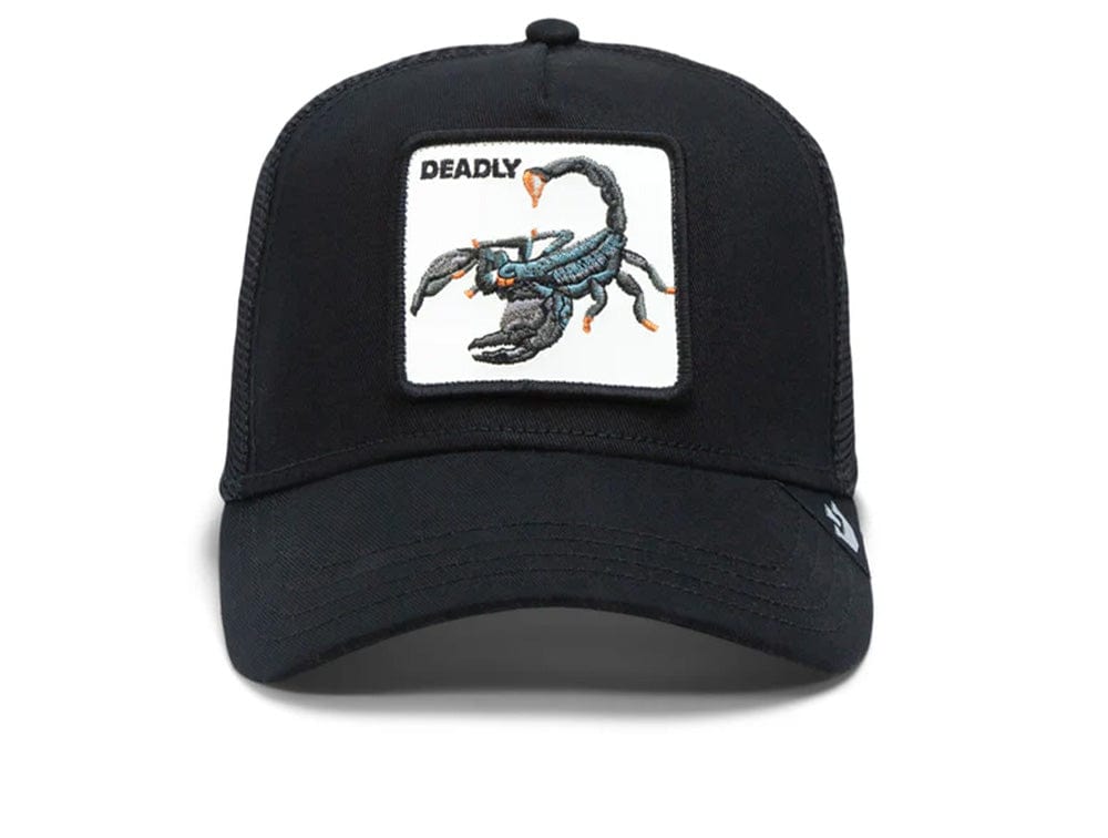 Jockey Trucker Goorin Bros Deadliest Scorpion Unisex Negro