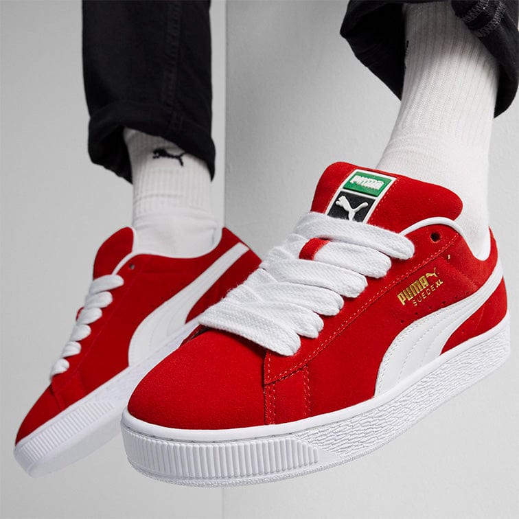 Zapatilla Puma Suede Xl Unisex Rojo