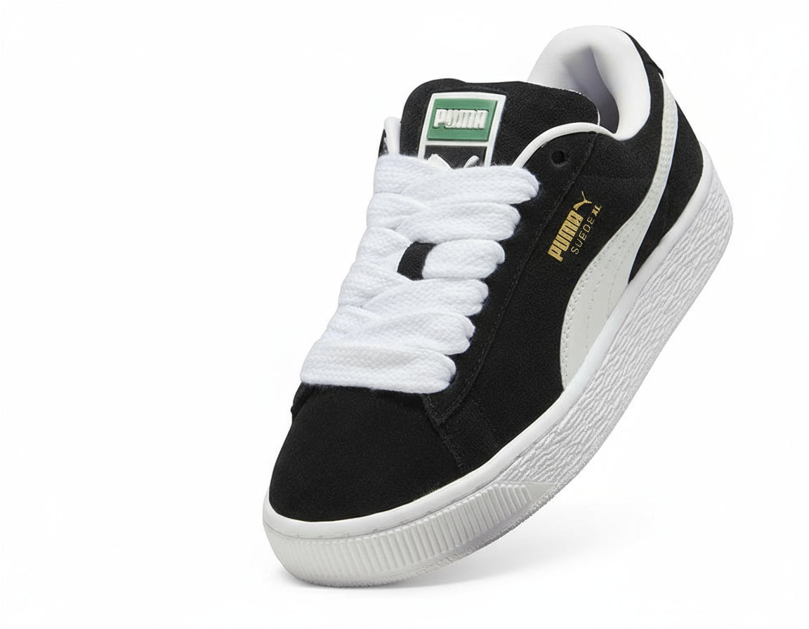 Zapatilla Puma Suede XL Cadete Negro