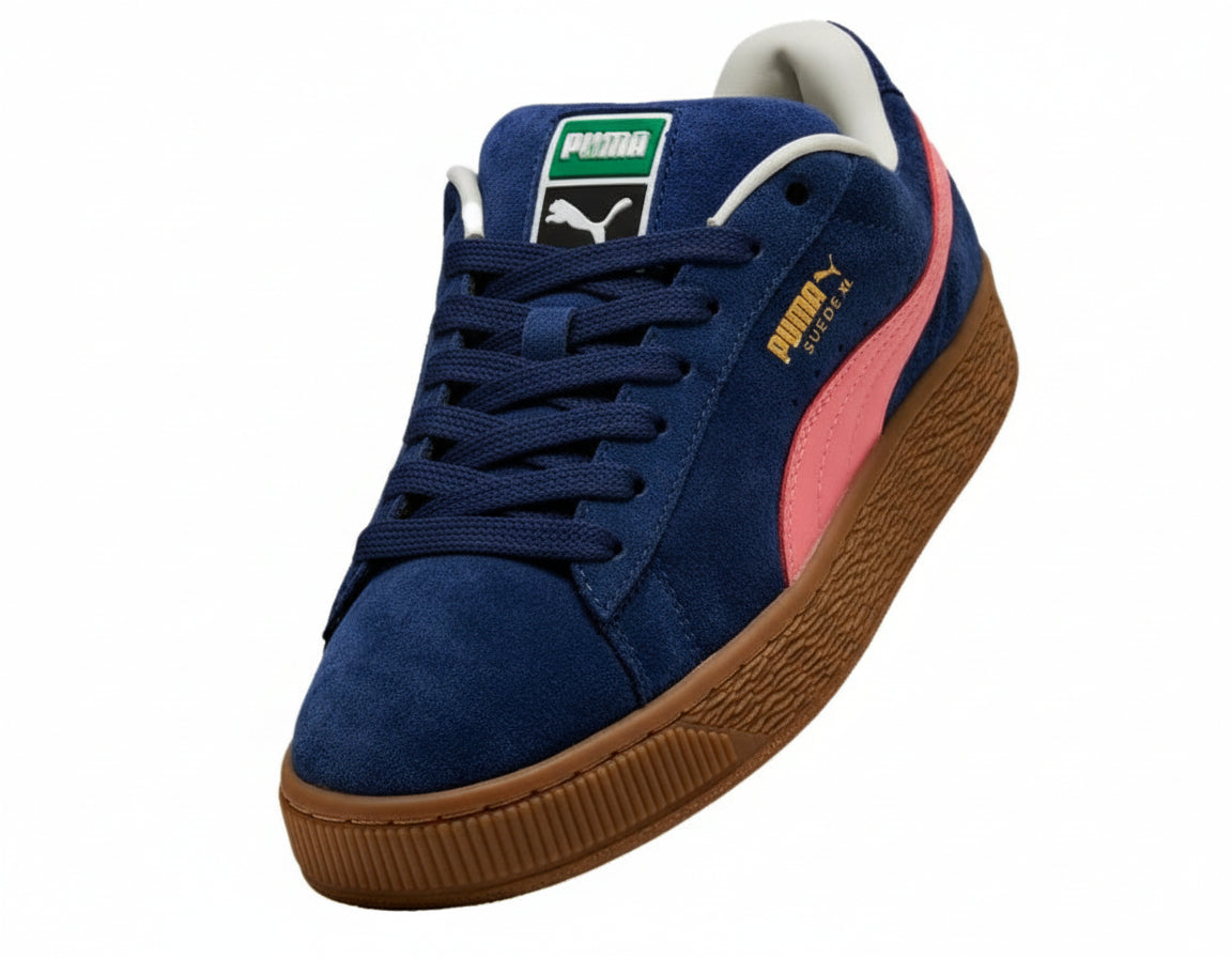 Zapatillas Puma Suede Xl Mujer Azul Gum