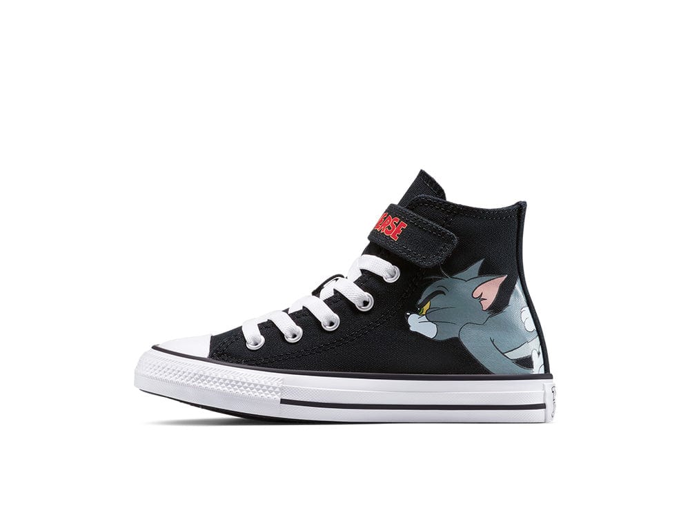 Zapatilla Converse Chuck Taylor 1V Tom y Jerry Junior Negro