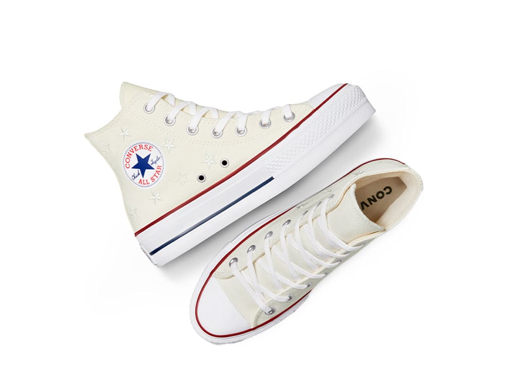 Zapatillas Converse Chuck Taylor Lift Mujer Blanco