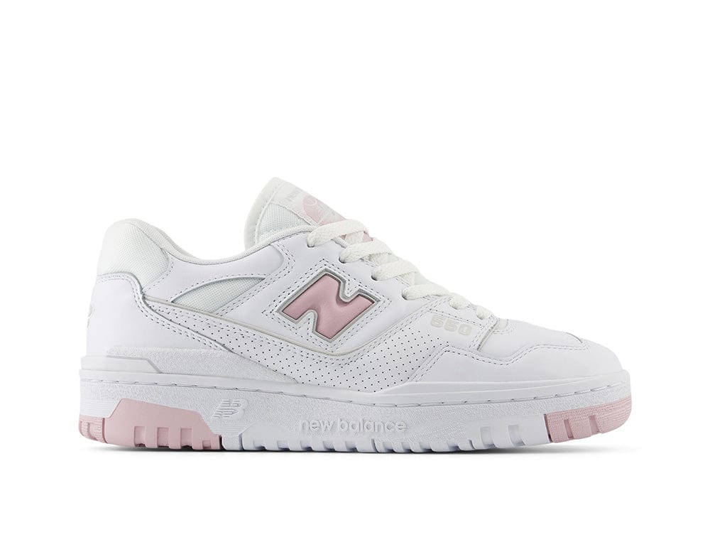Zapatilla New Balance 550 Mujer Blanco Rosado